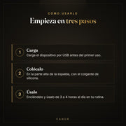 Cómo usar el corrector de postura ErgoSense